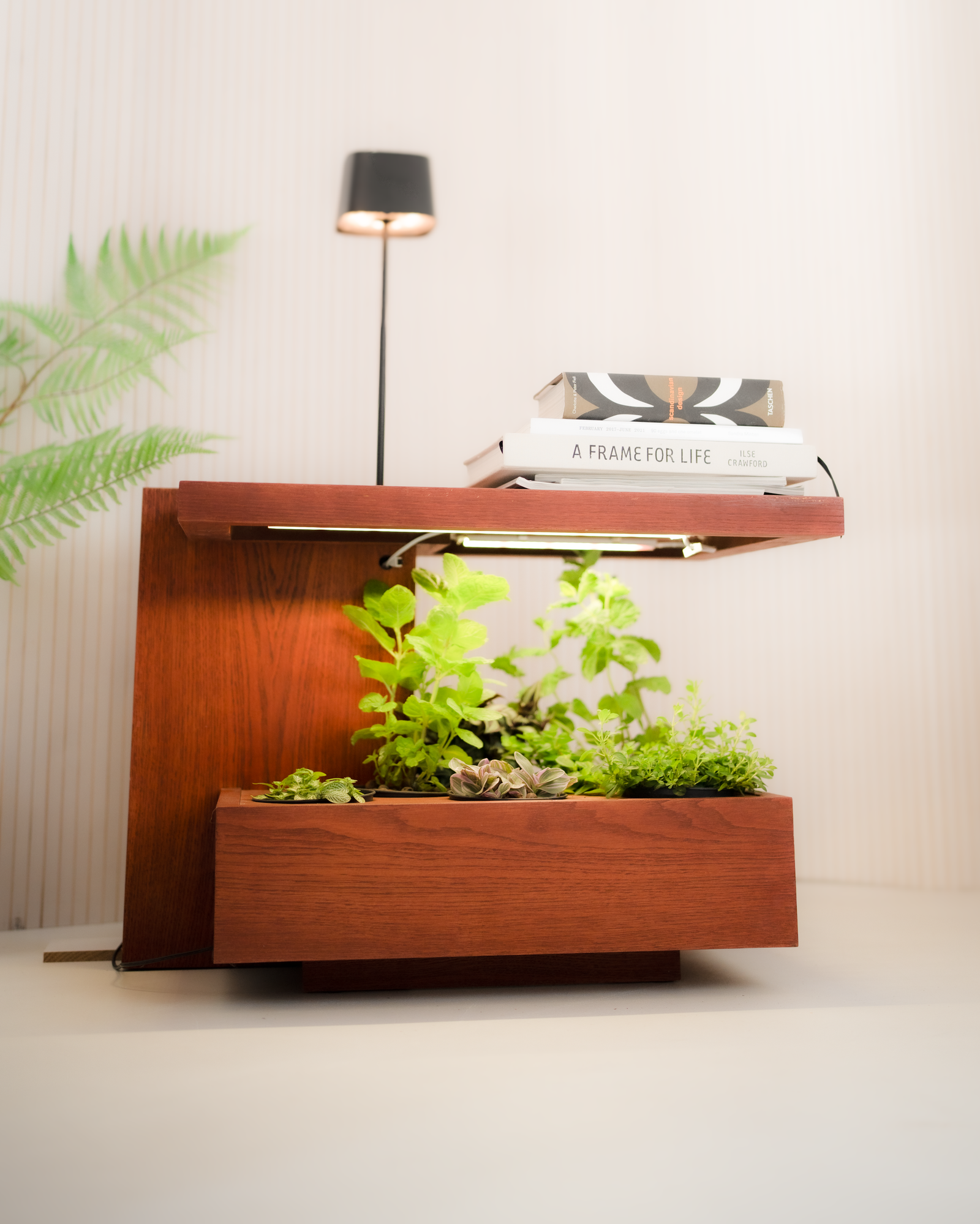 Pluk One – Plant table Brown - Image 2